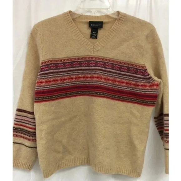 Fair Isle Lambswool Lane Bryant‎ Sweater Size -S/M - Picture 1 of 3